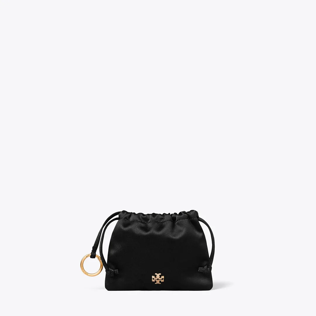 Satin Pouch Bag Charm by Tory Burch