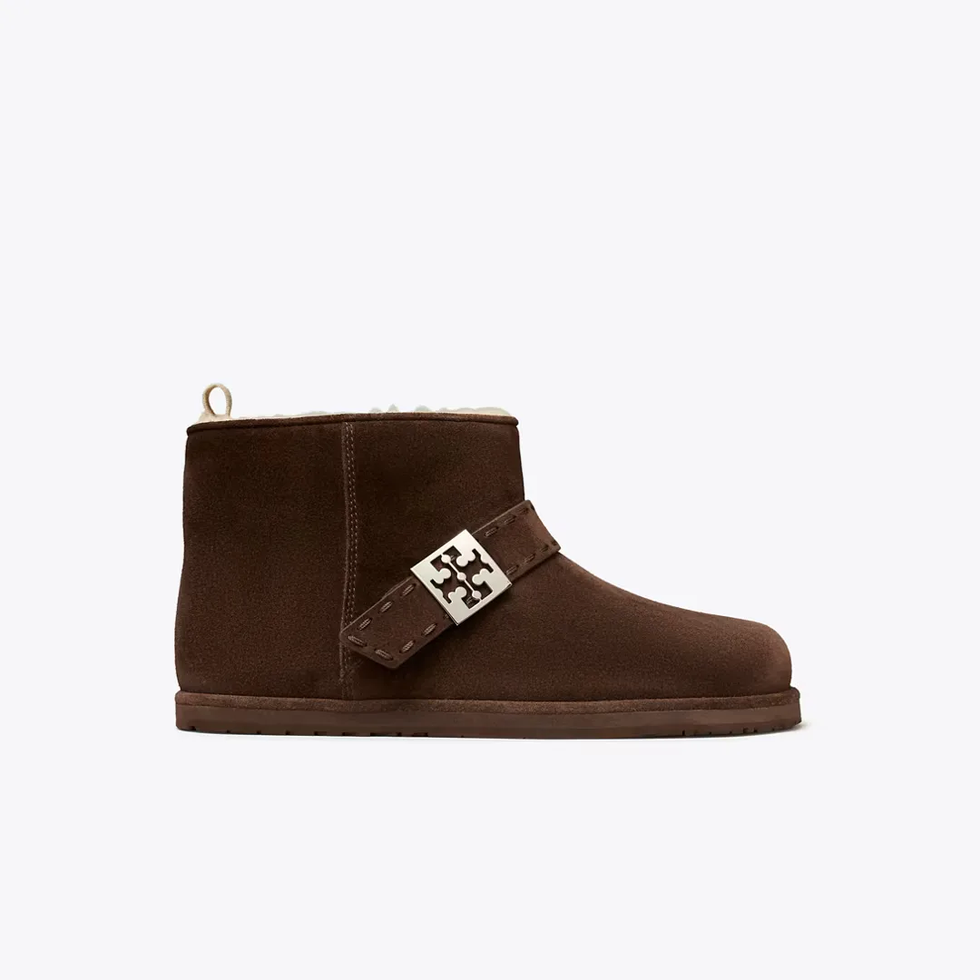 Mellow Shearling Ankle Boot by Tory Burch
