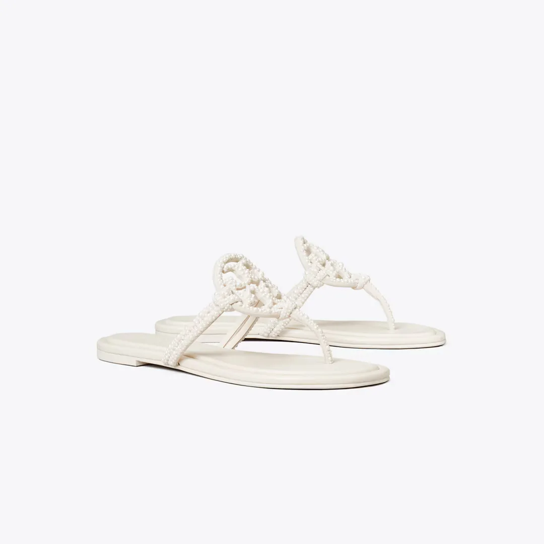 Miller Knotted Pearl Sandal by Tory Burch