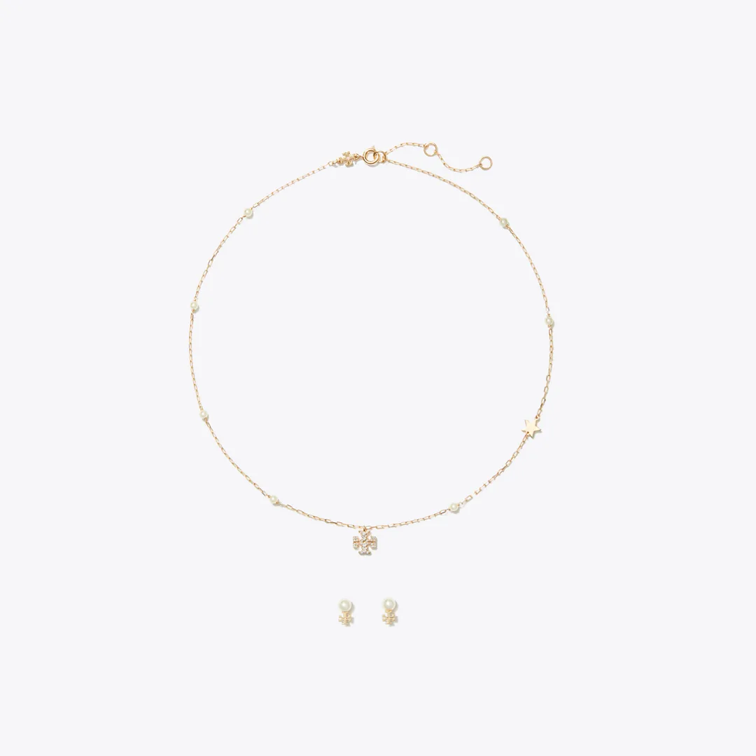 Moondance Necklace Earrings Gift Set by Tory Burch