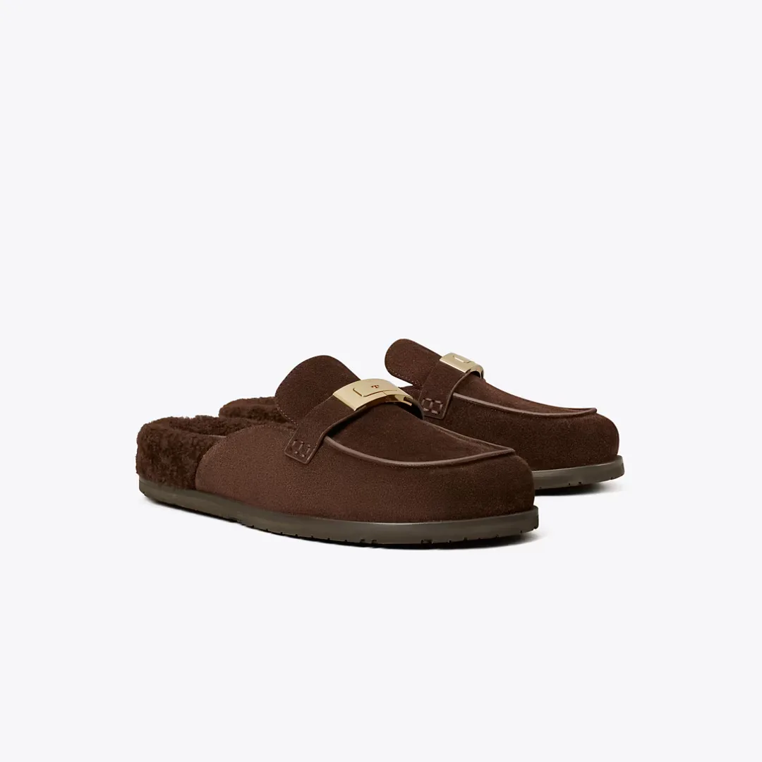 Leelee Shearling Mule by Tory Burch