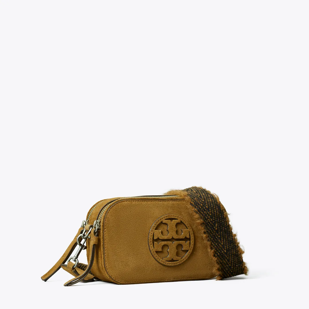 Mini Miller Suede Crossbody Bag by Tory Burch