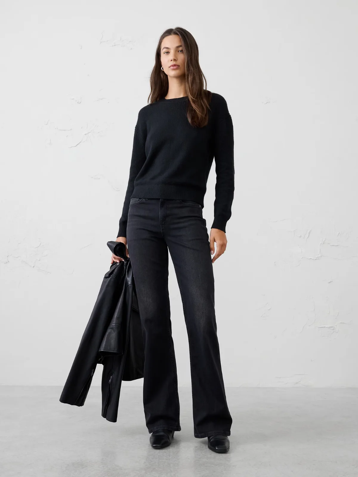 Coveted Crew-Neck Sweater by Banana Republic