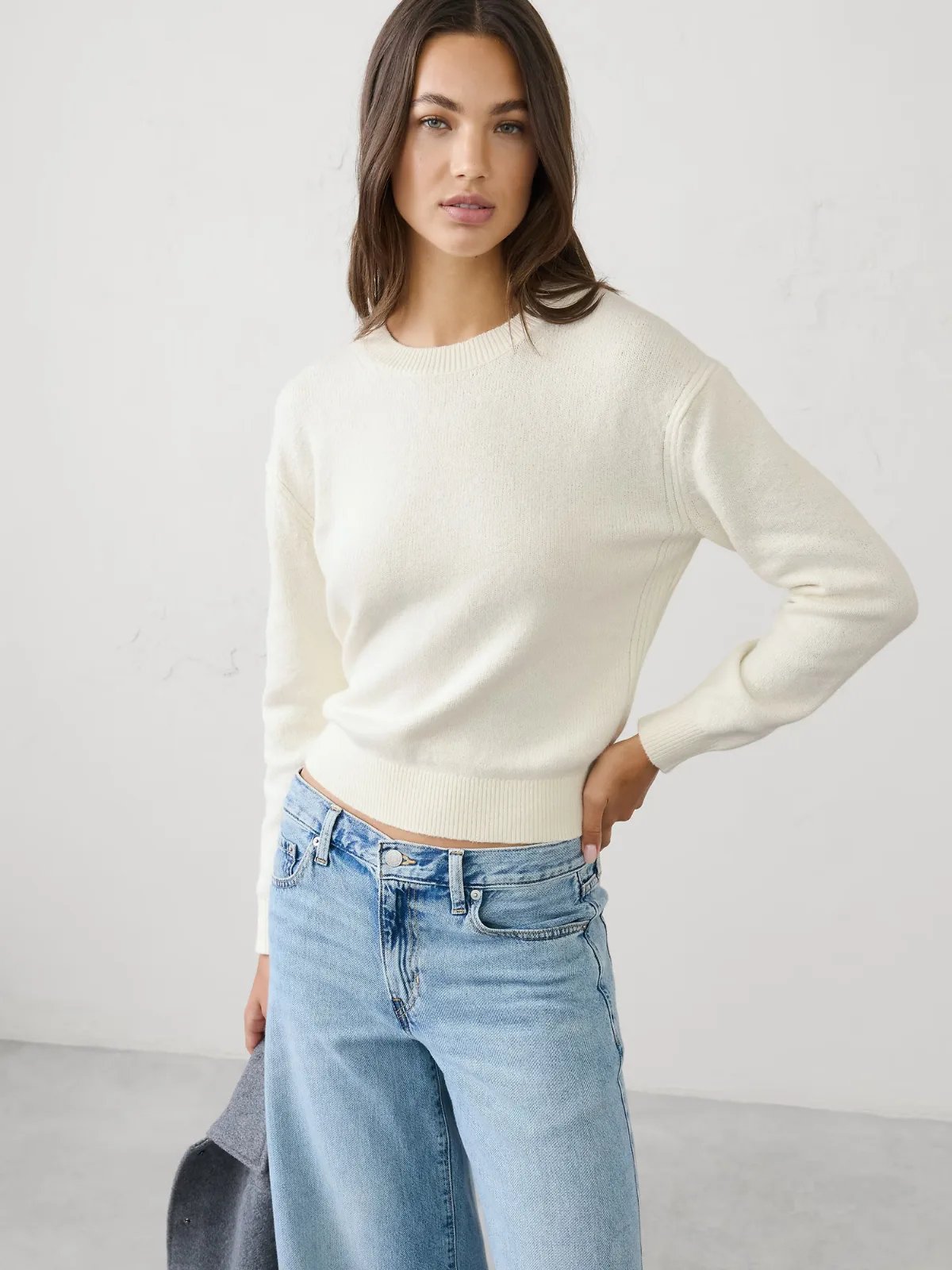 Coveted Crew-Neck Sweater by Banana Republic