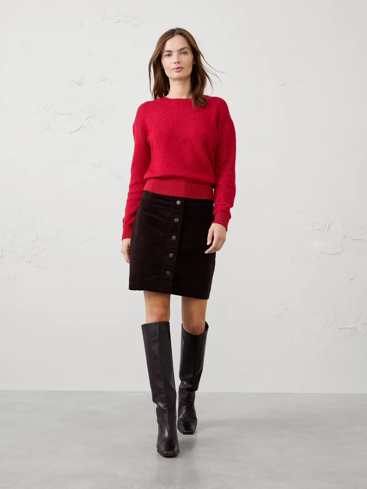 Coveted Crew-Neck Sweater by Banana Republic