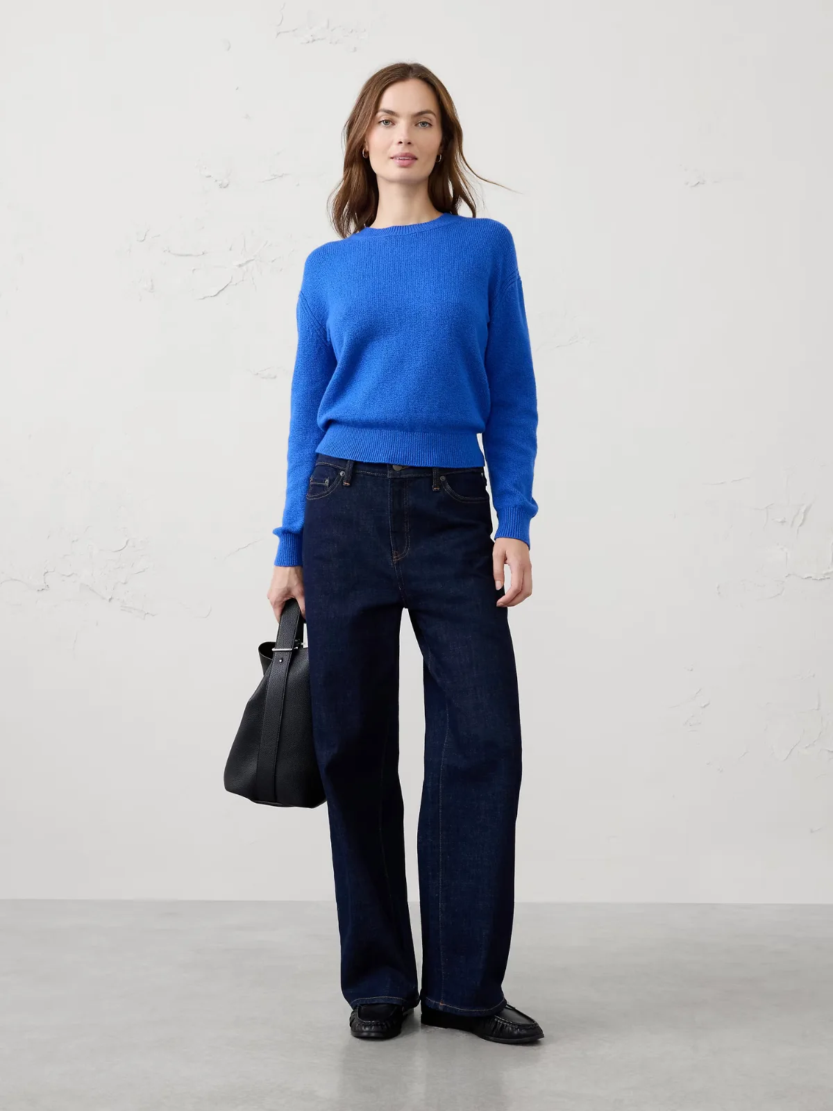 Coveted Crew-Neck Sweater by Banana Republic