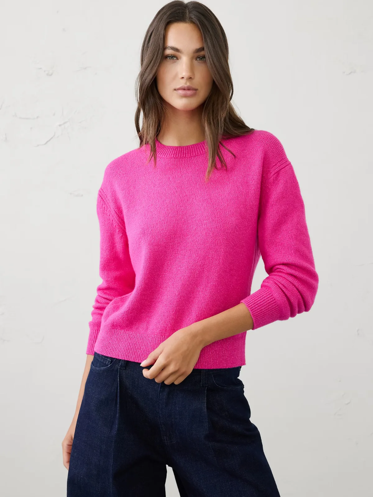 Coveted Crew-Neck Sweater by Banana Republic