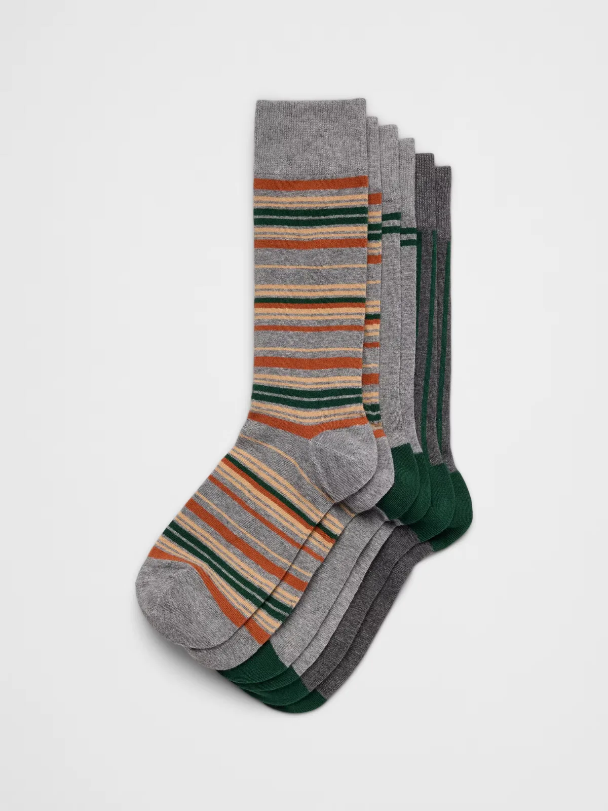 Green Trouser Socks (3 Pack) by Banana Republic