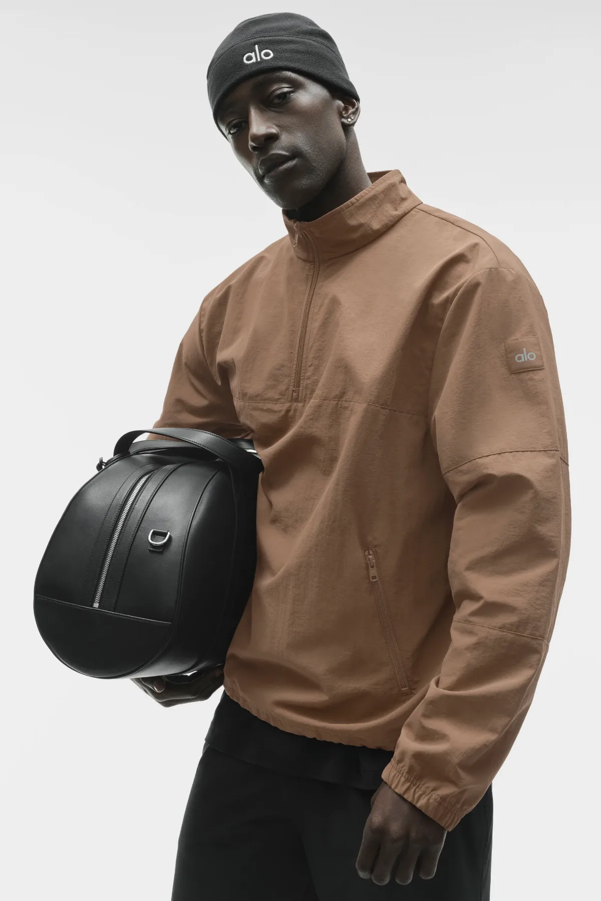 Light Weight Takeaway Track Pullover Top by Alo