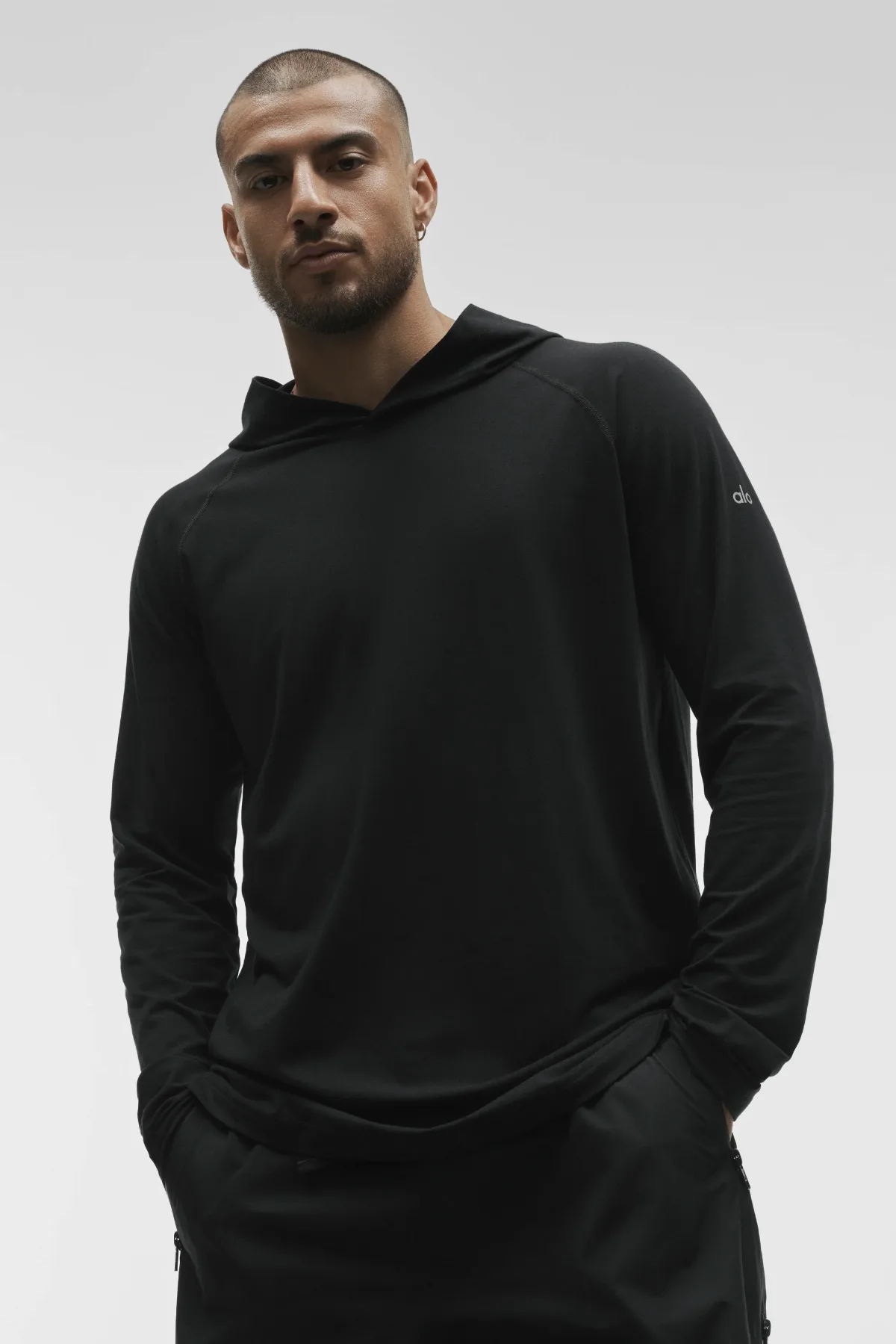 Vapor Long Sleeve Hoodie by Alo