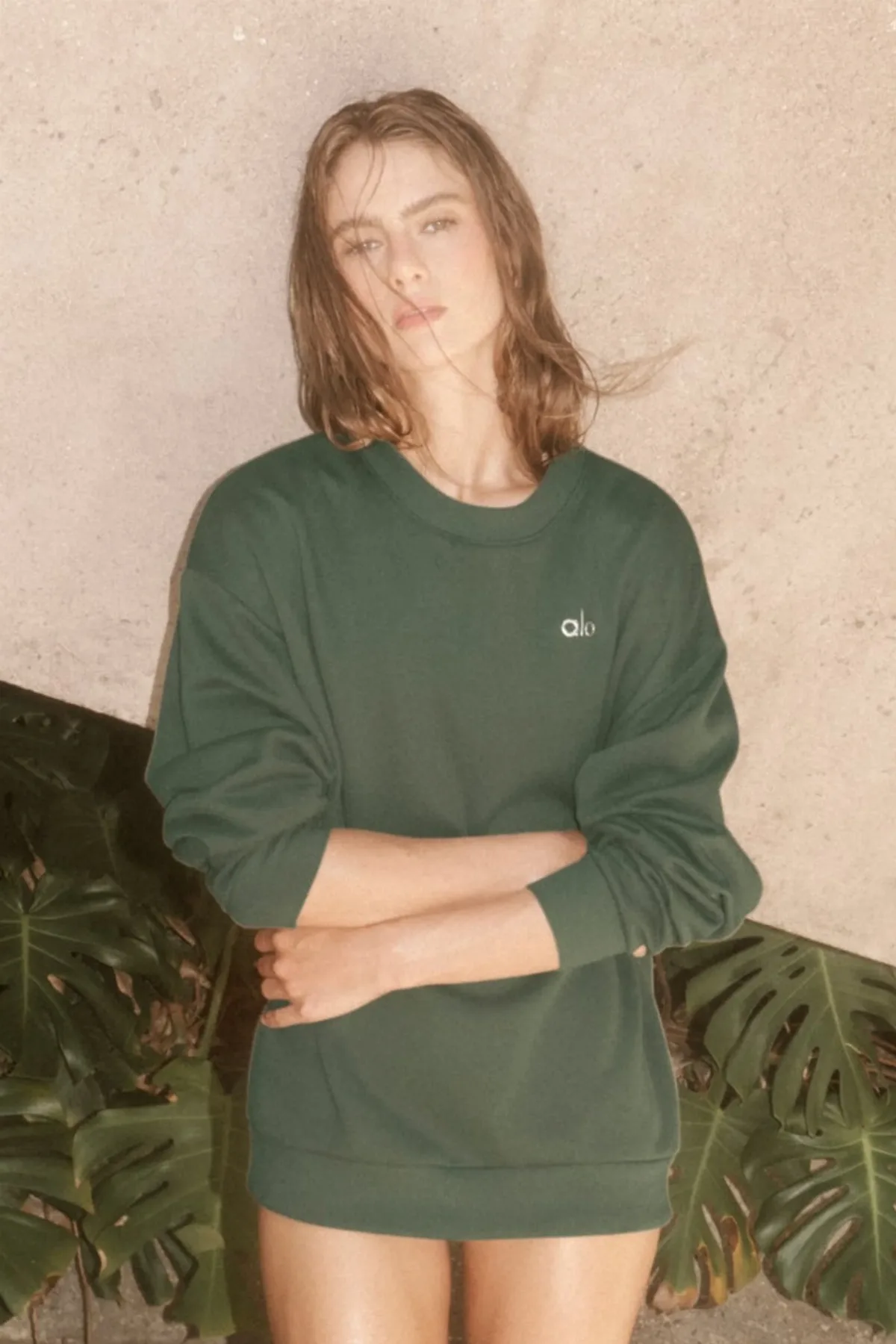 Accolade Crewneck Pullover Top by Alo
