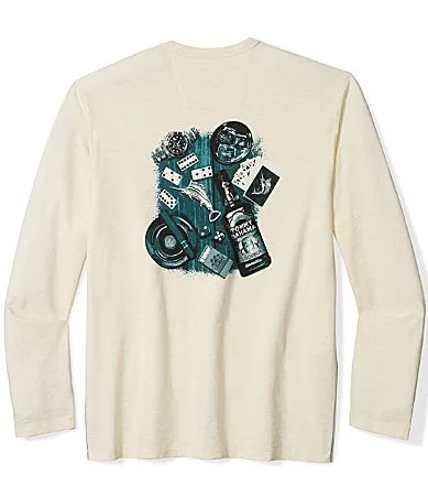 Guys Night Out Lux Long Sleeve T-Shirt by Tommy Bahama
