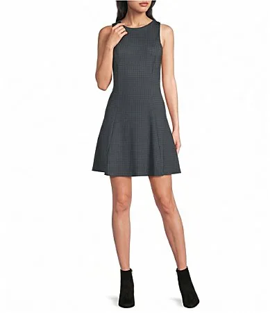 Plaid Mini Dress by Copper Key