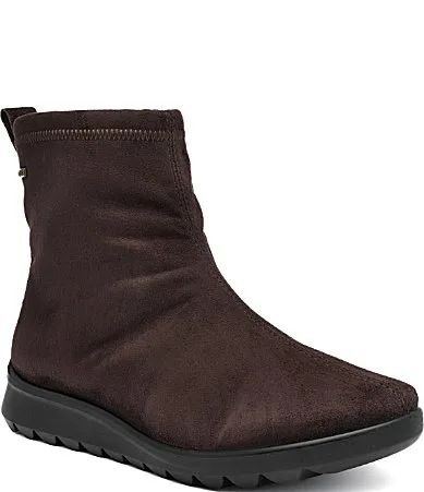 Trillium Hydro Microsuede Waterproof Ankle Booties by Ara