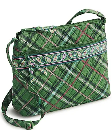 Original Zip Hipster Chelsea Plaid Crossbody Bag by Vera Bradley