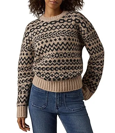 Apres Bay Crew Neck Sweater by Faherty