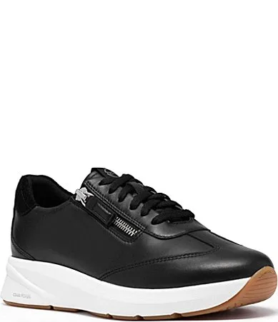 Code R Run Leather Sneakers by Clarks
