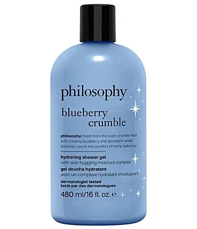 Blueberry Crumble Hydrating Holiday Shower Gel - 16 oz by Philosophy