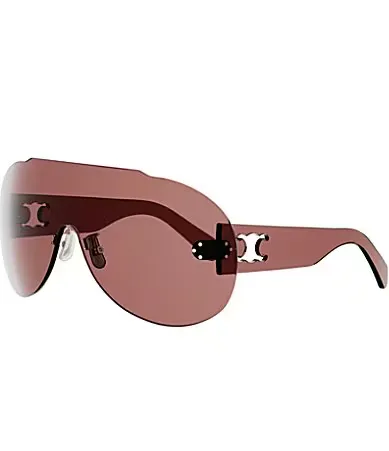 Celine Defile Mask Sunglasses by Celine