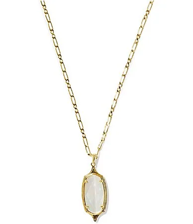 Dani Stepped Frame Long Pendant Necklace by Kendra Scott