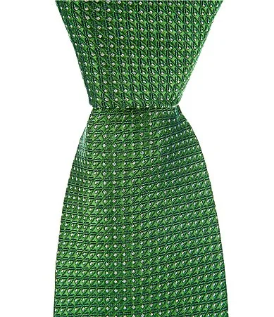 Micro Solid Traditional Silk Blend Tie by Turnbury