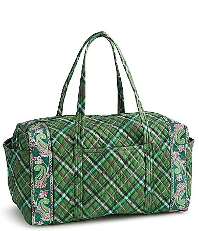 Large Original Chelsea Plaid Duffel Bag by Vera Bradley