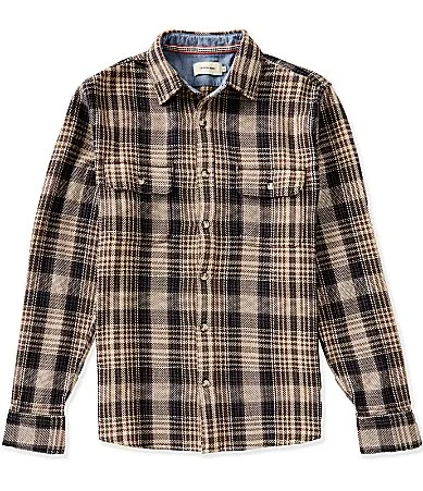 Medium Plaid Mountain Textured Overshirt by The Normal Brand