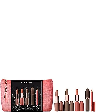 Nudes Lip Vault 5-Piece Holiday Gift Set by M.A.C.
