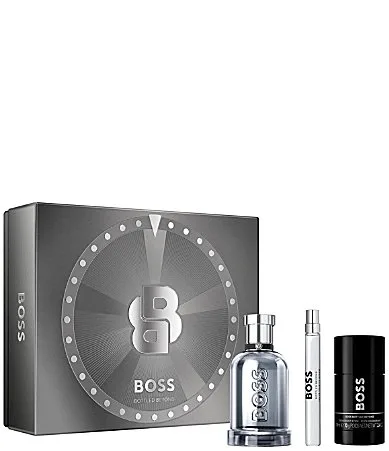 Boss Bottled Beyond Eau De Toilette Intense Cologne Deodorant Stick 3-Piece Gift Set by Hugo Boss