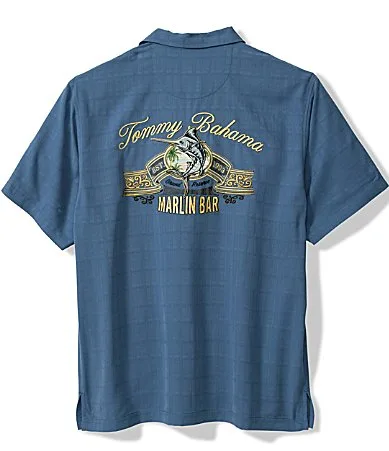Coastal Ease Marlin Bar Short Sleeve Woven Shirt by Tommy Bahama