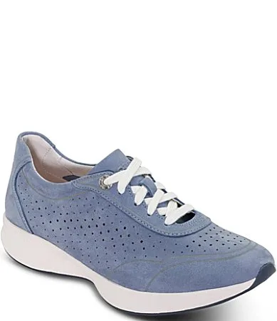 Serena Nubuck Walking Sneakers by Aetrex
