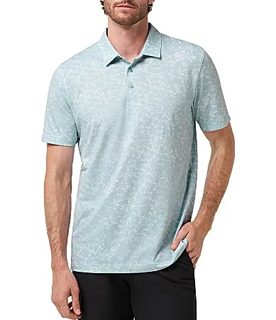 Featherweight Match Day Short Sleeve Polo Shirt by Travismathew