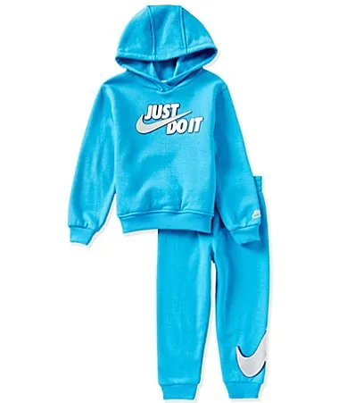 Long Sleeve Sportswear Frost Futura Hoodie & Coordinating Jogger Pants 2-Piece Set by Nike