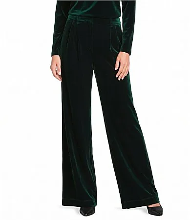 Gibson & Latimer Velvet Wide Leg Pants