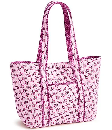 Hathaway Reversible Ditsy Floral Tote Bag by Vera Bradley