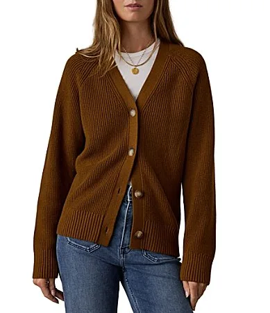 Northshore Button Front Cardigan by Faherty