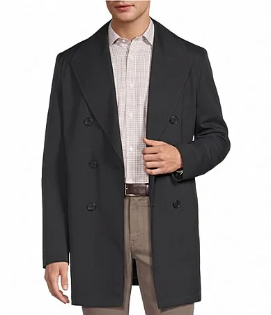 Double Breasted Peacoat