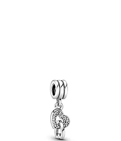 Interlocking Hearts Sterling Silver Charm by Pandora