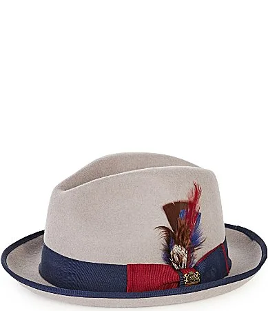 Wool Felt Fedora by Dorfman Milano