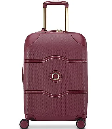 Chatelet Air 2.0 Large 21 Upright Carry-On Spinner Suitcase - Burgundy by Delsey Paris