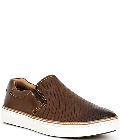 McGuffey 2 Perforated Slip on Loafer Sneakers by Johnston & Murphy