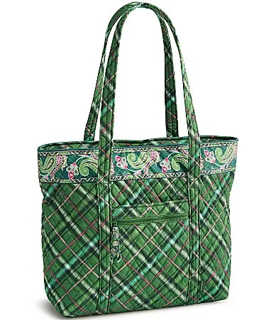 Original Vera Chelsea Plaid Tote Bag by Vera Bradley