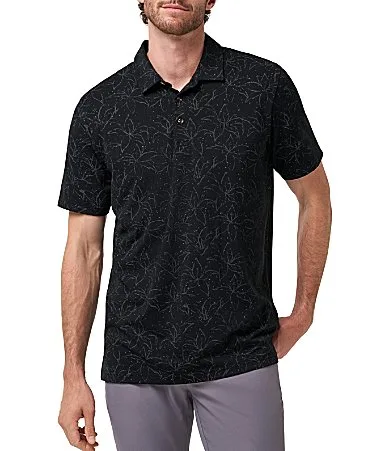 Heater Jersey Laguna Short Sleeve Polo Shirt