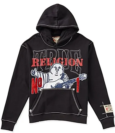 Big-T Fleece Hoodie by True Religion