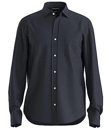 BOSS Rob Long Sleeve Woven Shirt by Hugo Boss