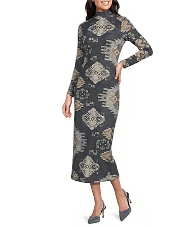 Mesh Midi Dress by Reba