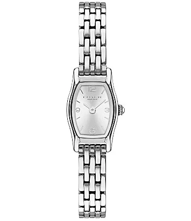 Greta Quartz Analog Stainless Steel Bracelet Watch by Coach