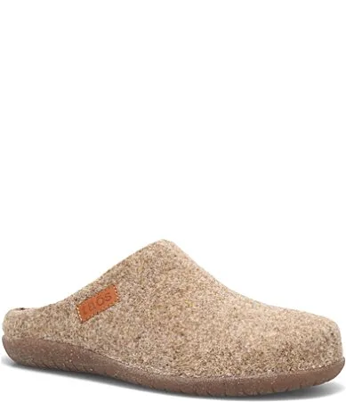 Woolness Faux Fur Lined Wool Clog Slippers by Taos