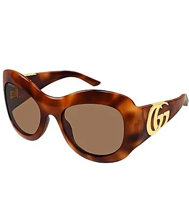 GG2275S 58mm Butterfly Sunglasses by Gucci