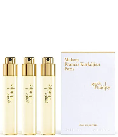 Gentle Fluidity Gold Eau De Parfum Travel Refills 3-Piece by Maison Francis Kurkdjian